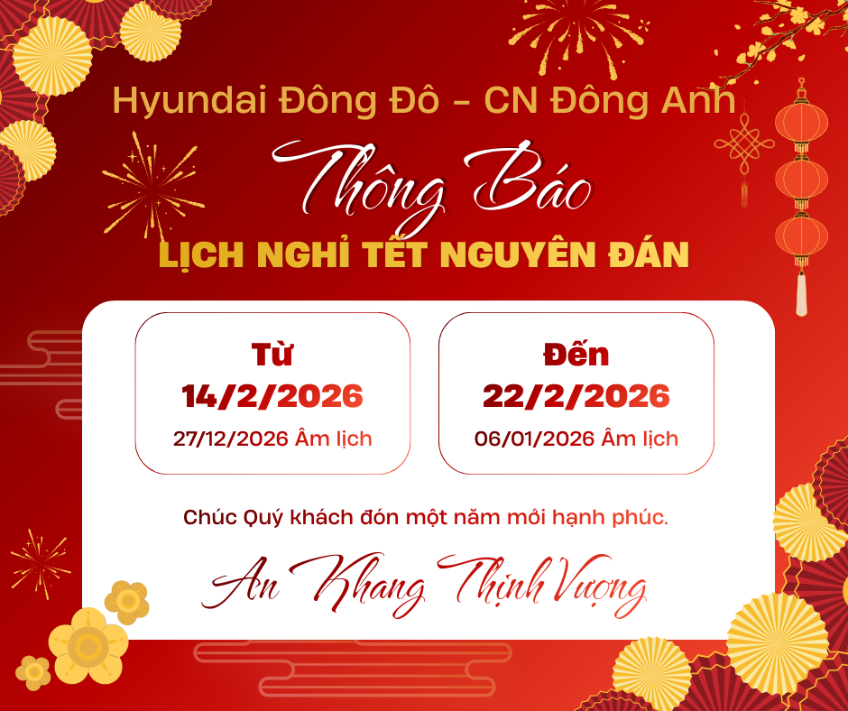 Thông báo lịch nghỉ Tết Nguyên Đán 2026